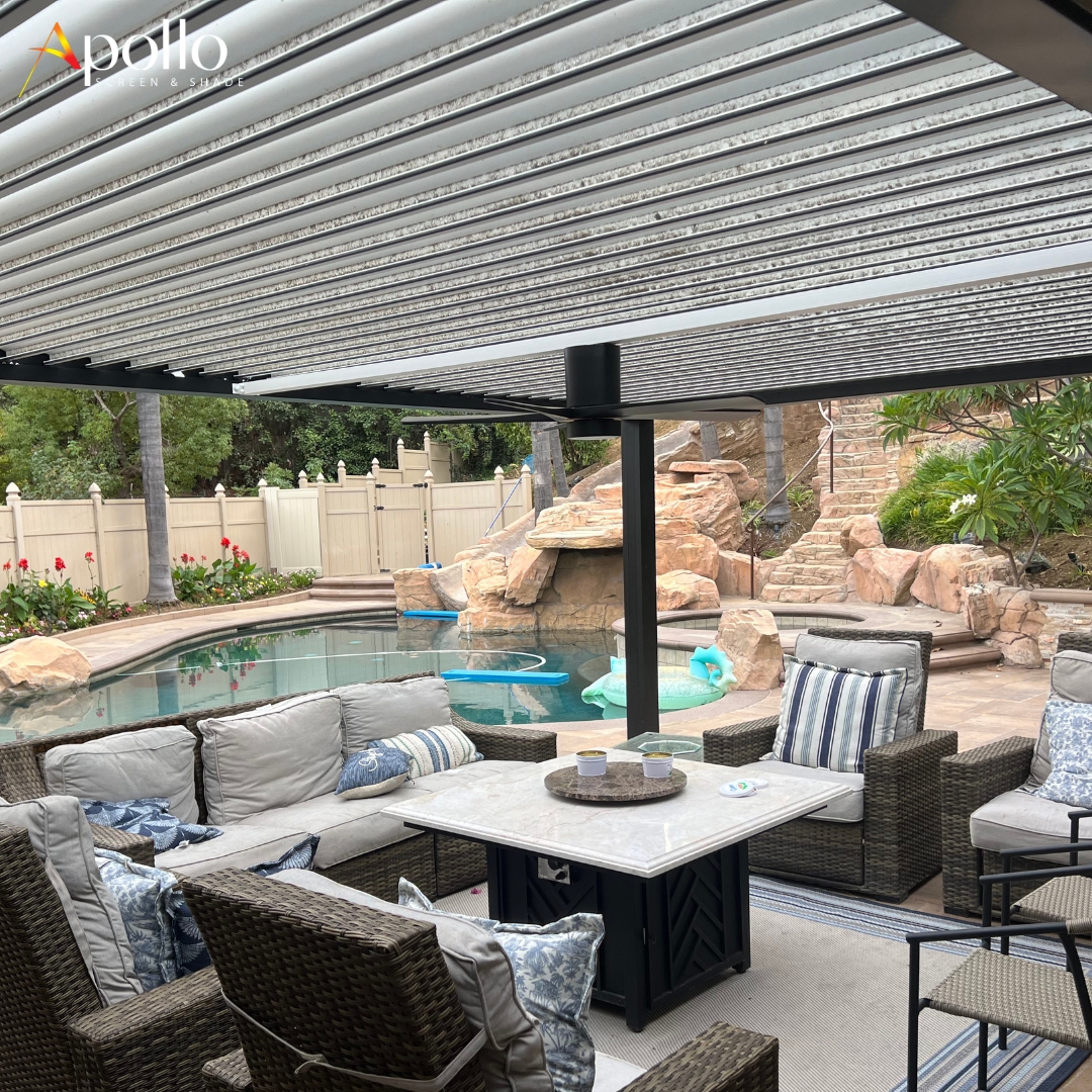 Apollo's Roof Patio Cover.